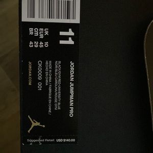 Jordan jump man pro